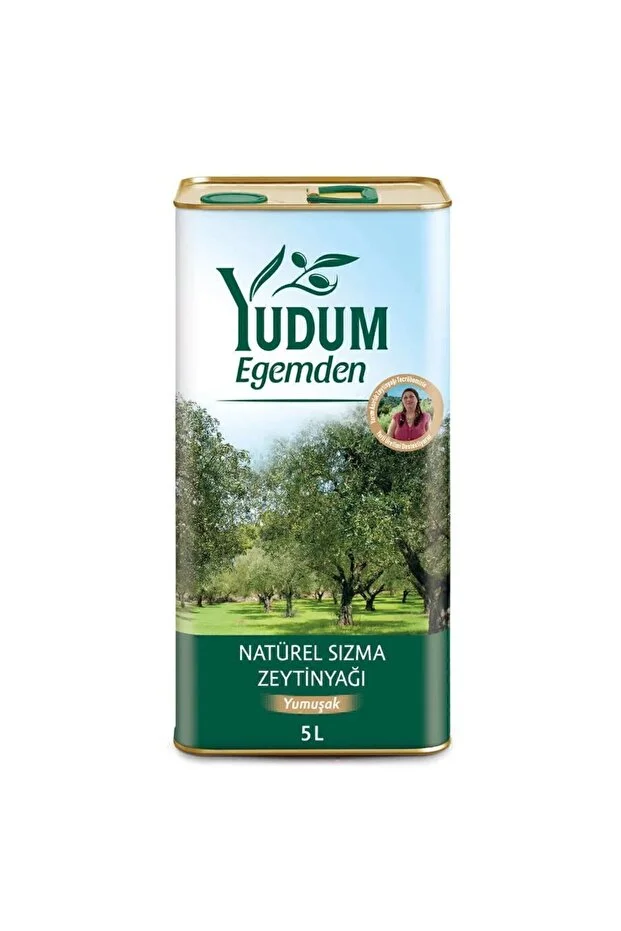 Yudum Egemden Yumuşak Lezzet Natürel Sızma Zeytinyağı 5 lt